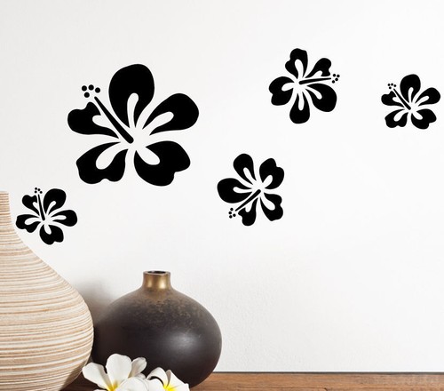 Wandtattoo wohnzimmer blumen - wandtattoo,