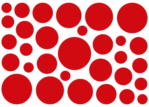 Kreise aufkleber deko sticker - deko,
