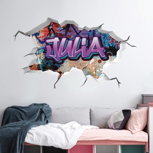 Vr201 wandtattoo graffiti - wandtattoo,
