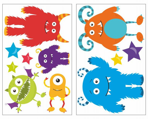 Teile monster wandtattoo - teile,