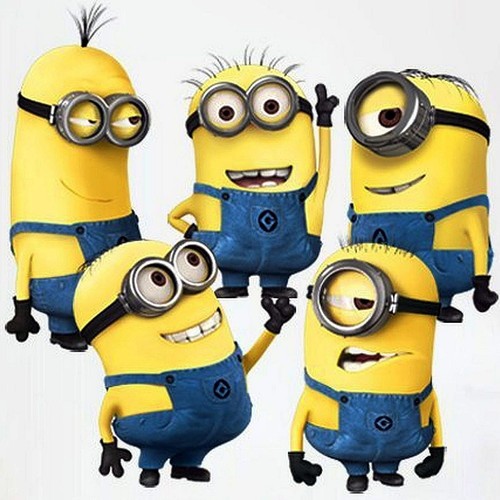 Minions wandtattoo aufkleber - 5,