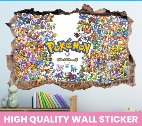 Pokemon anime wandtattoo - anime,