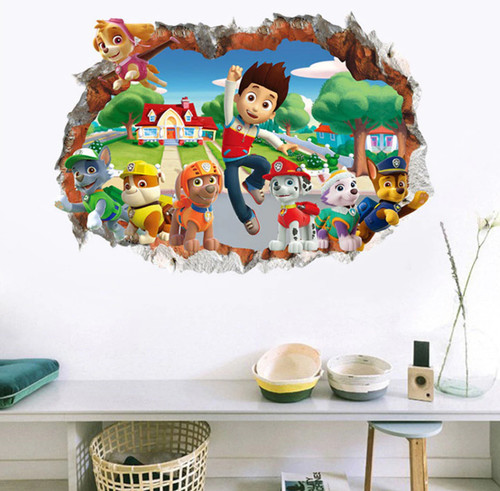 Paw patrol wandtattoo - paw,
