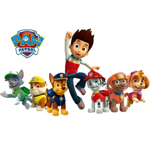 Paw patrol wandtattoo - patrol, 3d