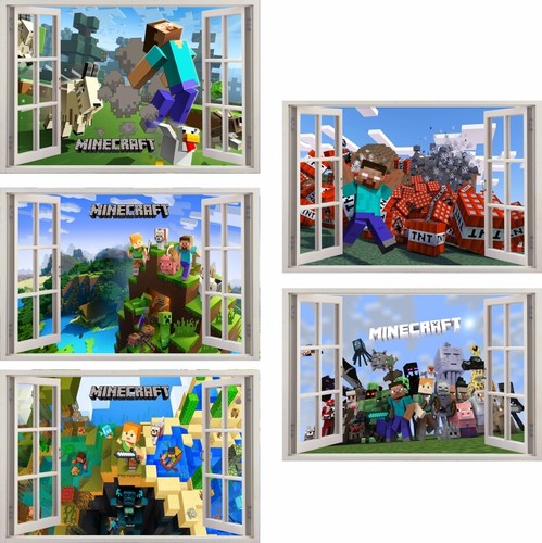 Minecraft fenster sticker - minecraft,
