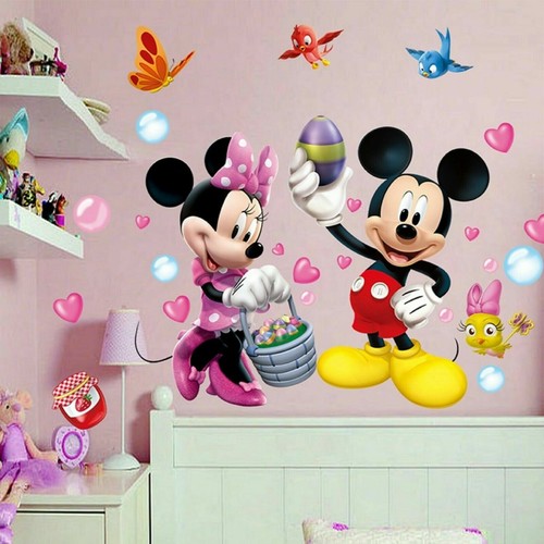 Wandtattoo mädchen minnie - mädchen,