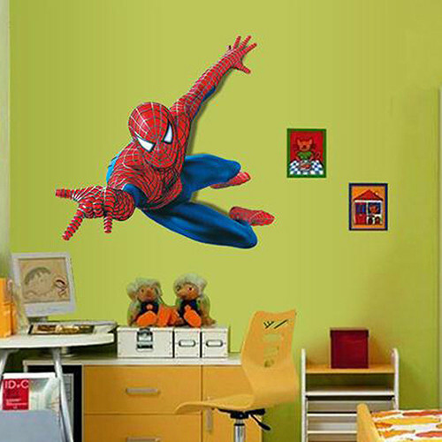 Spiderman wandtattoo wanddeko - spiderman,