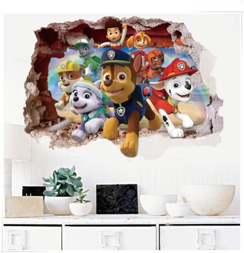 Paw patrol wandtattoo sticker - wandtattoo,