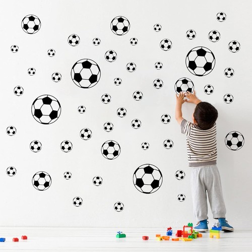Fußball aufkleber wand deko - fußball,