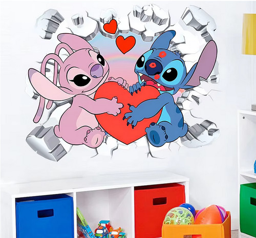 Lilo stitch wandtattoo - lilo,