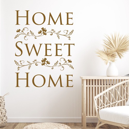 Wandtattoo home sweet - sweet,